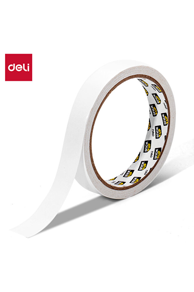 EA364 Double-Sided Tape 18mm×10y, 16 Rolls – ideal for crafts, mounting & office use