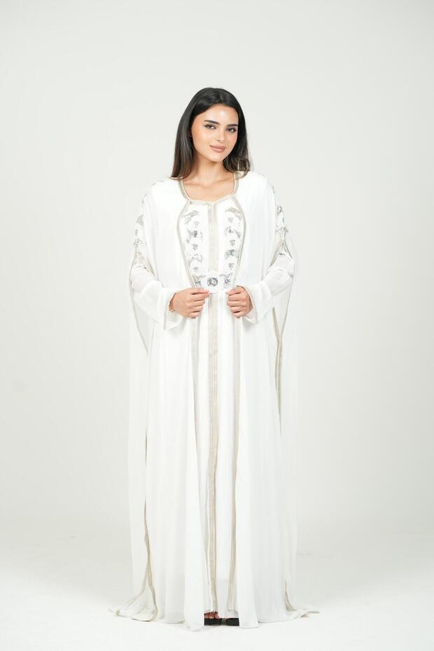 Moroccan embroidered caftan luxury dress Women kaftan dresses