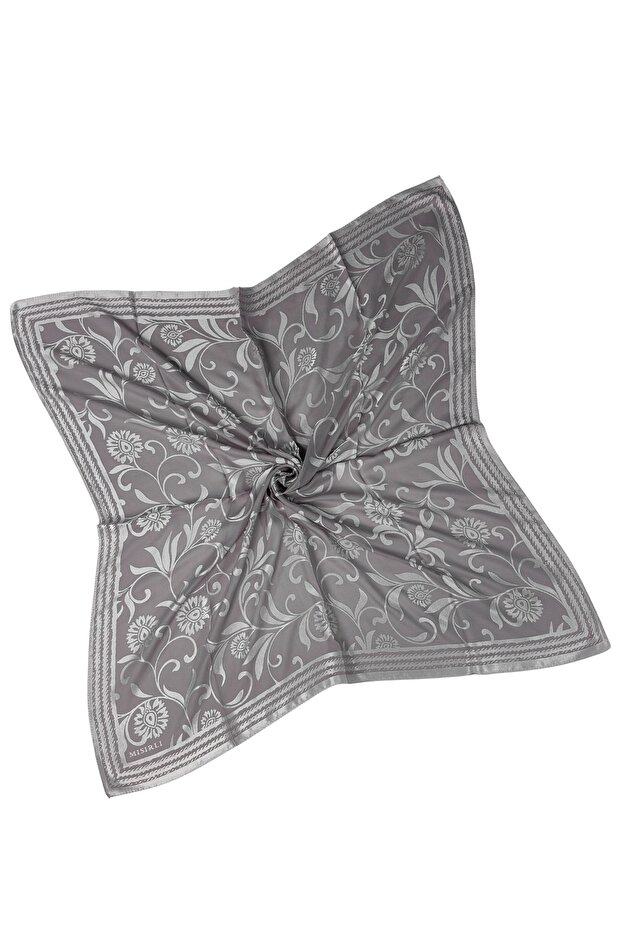 Eșarfe egiptene Eșarfă Devore cu model de flori - 2