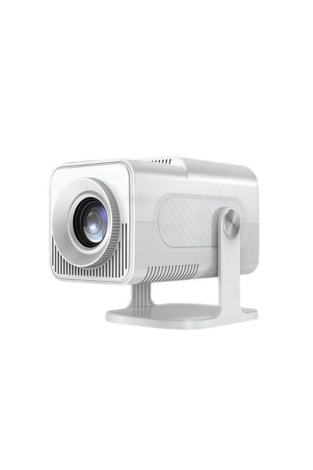 HCS350 Max Beyaz Taşınabilir Retro 1080P Video Konsolu Android Akıllı Projektör Projeksiyon - 6