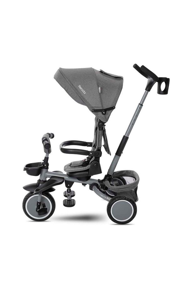 Lorelli Freccia Katlanabilir Çift Yönlü Üç Tekerlekli Bisiklet -Grey Black - 5