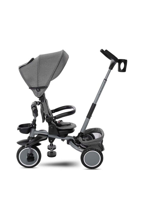 Lorelli Freccia Katlanabilir Çift Yönlü Üç Tekerlekli Bisiklet -Grey Black - 6