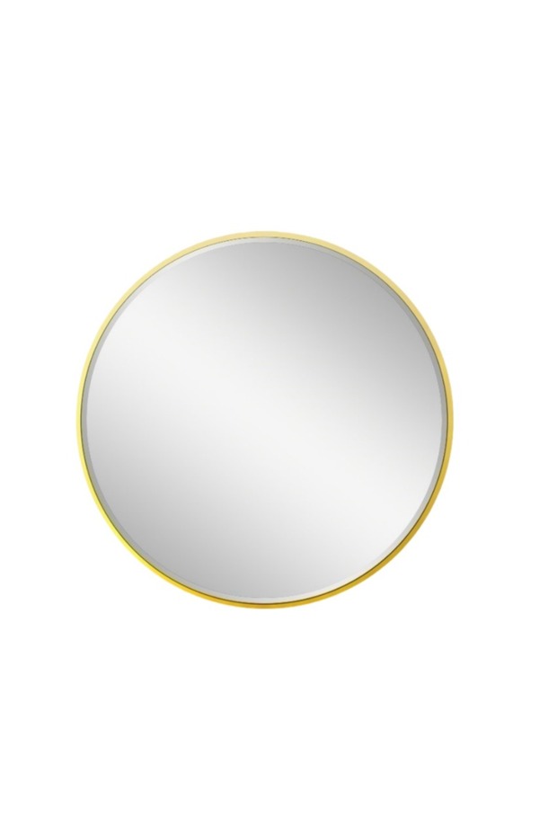 مرايه دائرية ضد الكسر مقاس 90*90 سم الوان متعدده للاطار - 2