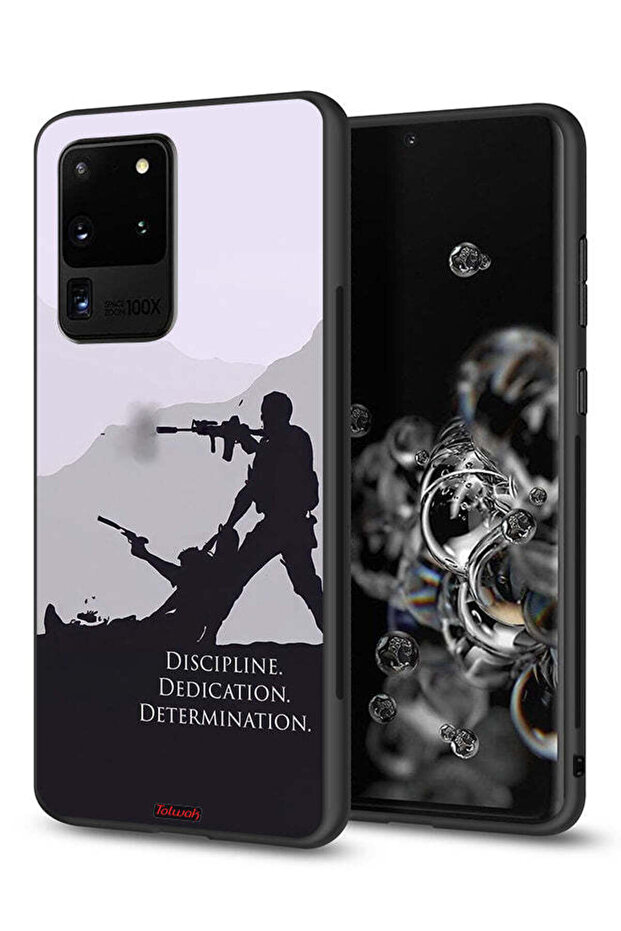Samsung Galaxy S20 Ultra Protective Case Cover Discipline Dedication Determination
