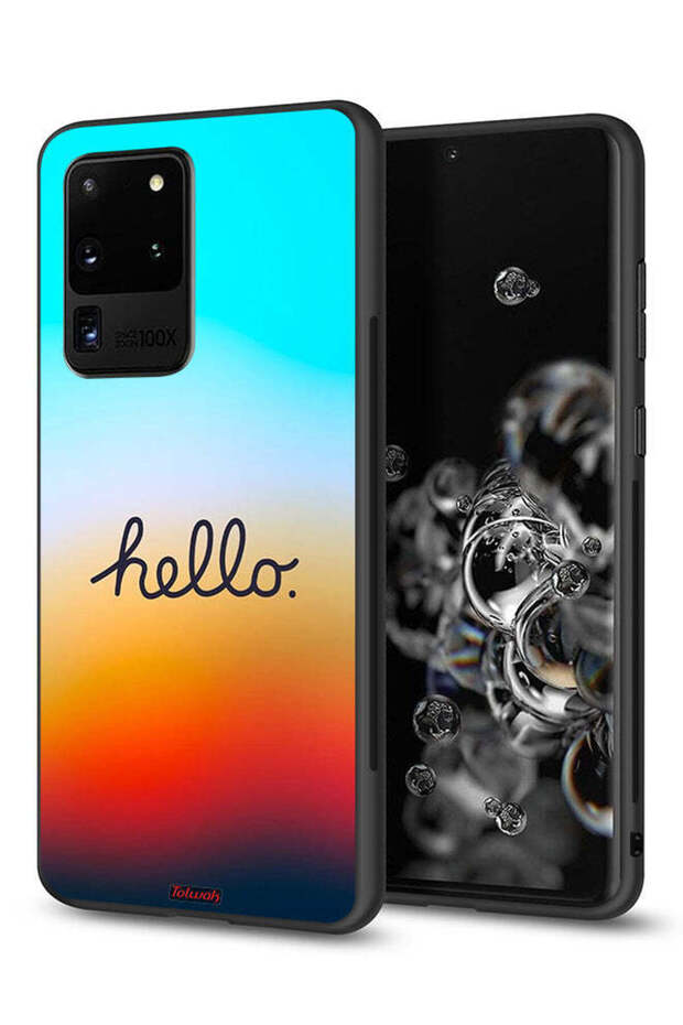 Samsung Galaxy S20 Ultra Protective Case Cover Hello