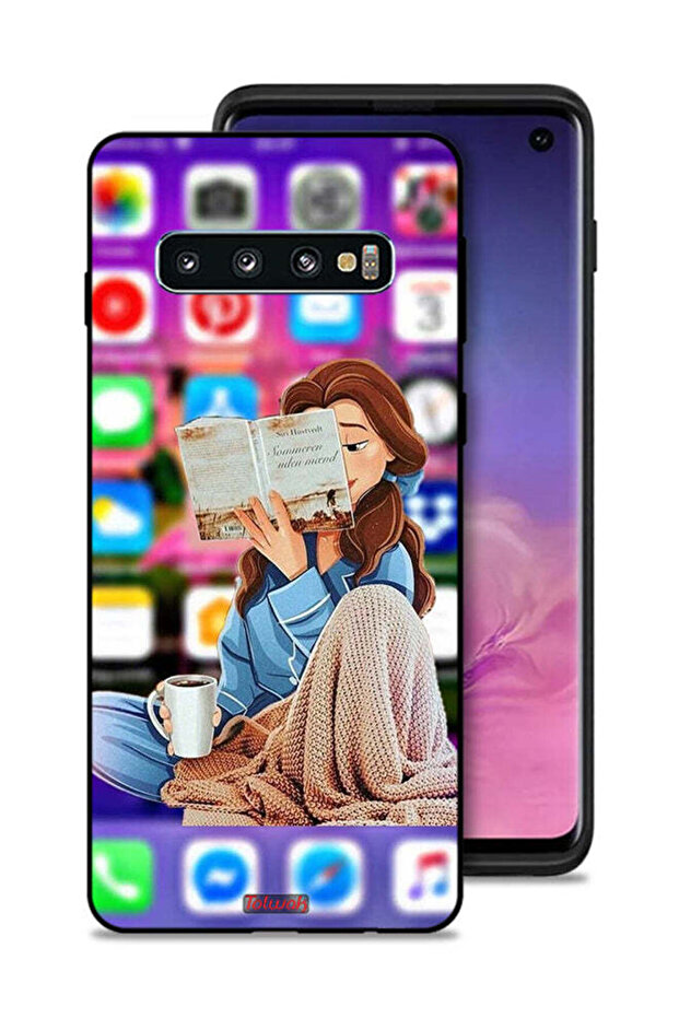 غطاء حماية لهاتف Samsung Galaxy S10 - قراءة