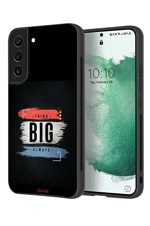 غطاء حماية لهاتف Samsung Galaxy S21 FE 5G - فكر دائمًا بشكل كبير