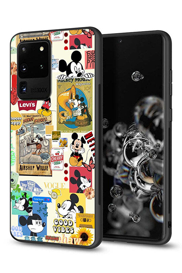 Samsung Galaxy S20 Ultra Protective Case Cover Chose Happy And Stickers