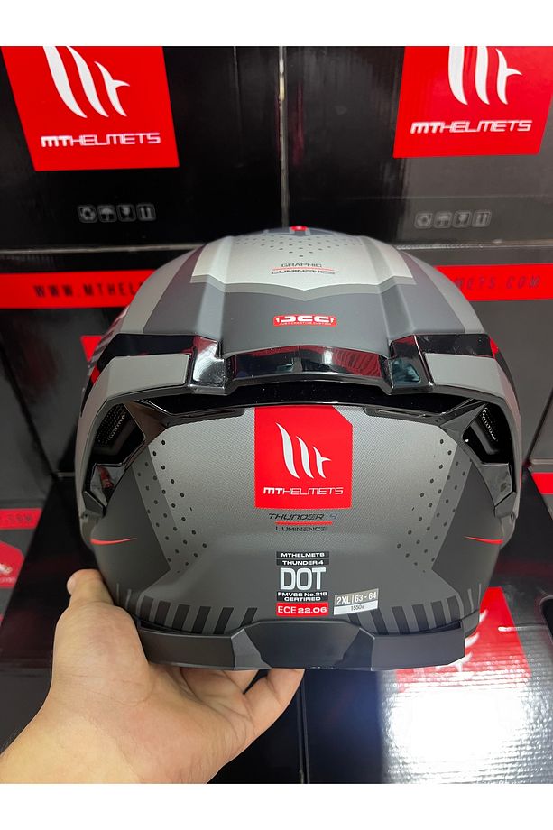 Helmets Thunder 4 Sv luminence d7(şeffaf vizörlü)kask - 5