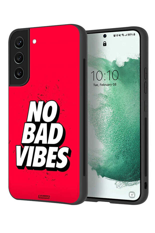 Samsung Galaxy S21 5G Protective Case Cover No Bad Vibes