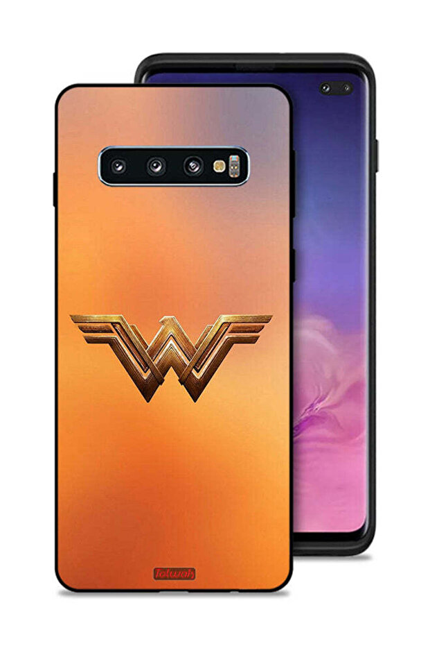 Samsung Galaxy S10 Plus Protective Case Cover Wonder Women Logo