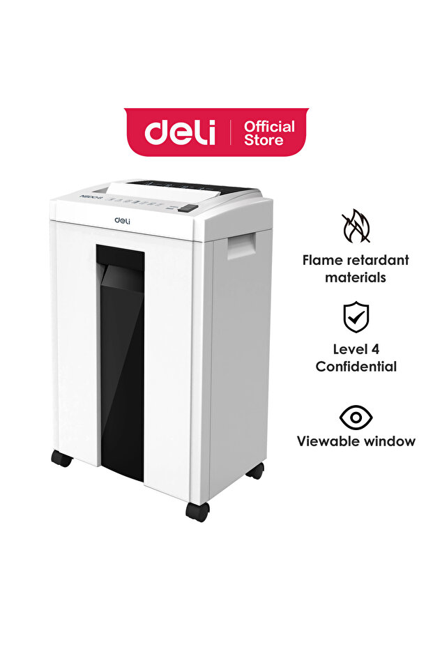 ET051 Paper Shredder 8-Sheet Capacity 16L Bin – ideal for office security use