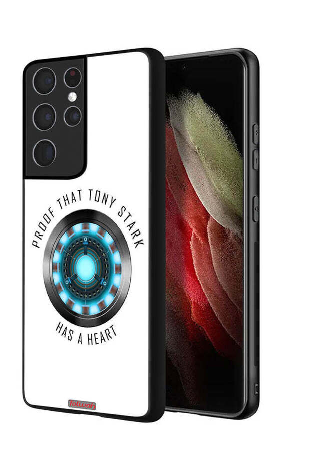 Samsung Galaxy S21 Ultra 5G Protective Case Cover Proof That Tony Stark Has A Heart