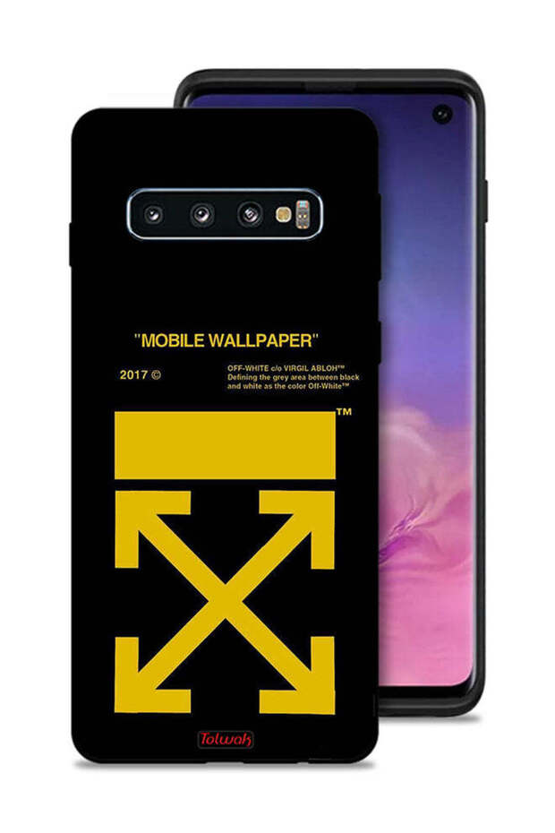 غطاء حماية لهاتف Samsung Galaxy S10 - خلفية شاشة الهاتف