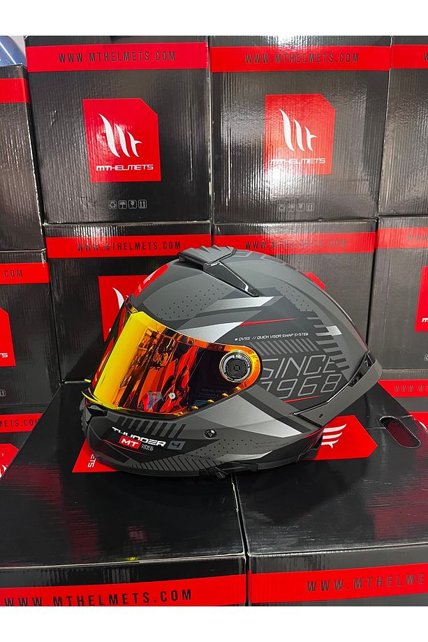 Helmets Thunder 4 Sv luminence d7(şeffaf vizörlü)kask - 4