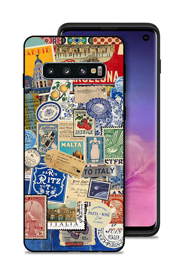 ملصقات أغطية الحماية لهاتف Samsung Galaxy S10 لمدن مختلفة