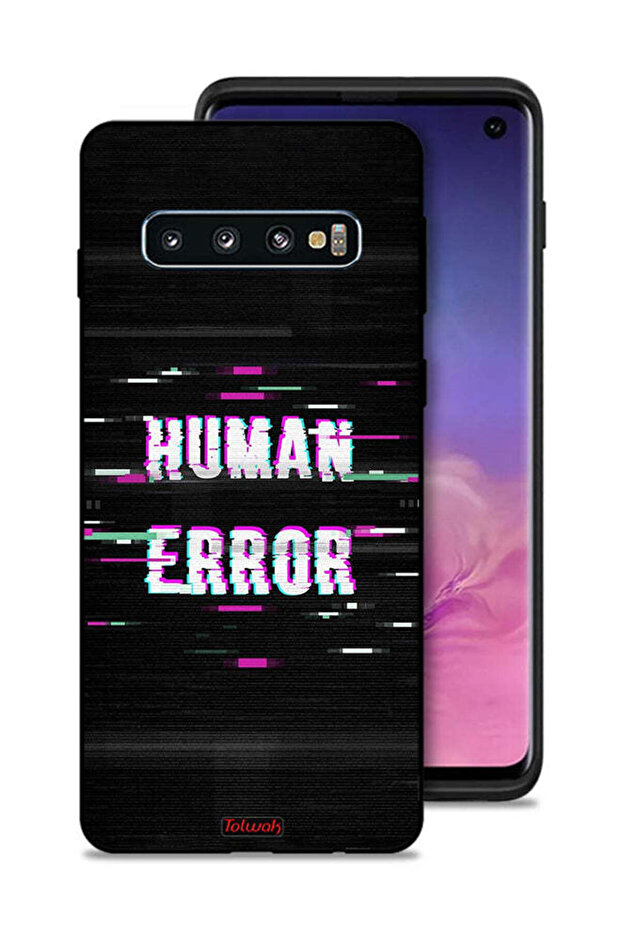 غطاء حماية لهاتف Samsung Galaxy S10 - خطأ بشري