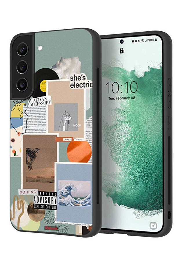 Samsung Galaxy S21 5G Protective Case Cover She Is Electric