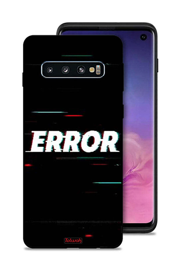 غطاء حماية لجهاز Samsung Galaxy S10 - خطأ