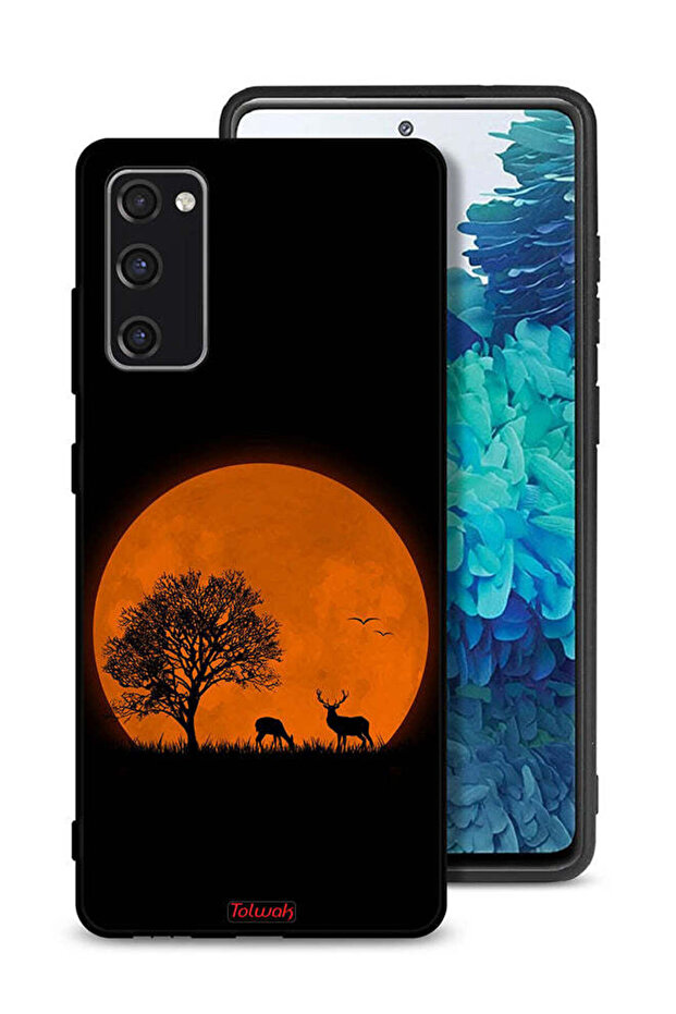 Samsung Galaxy S20 FE Protective Case Cover Evening Moon Art