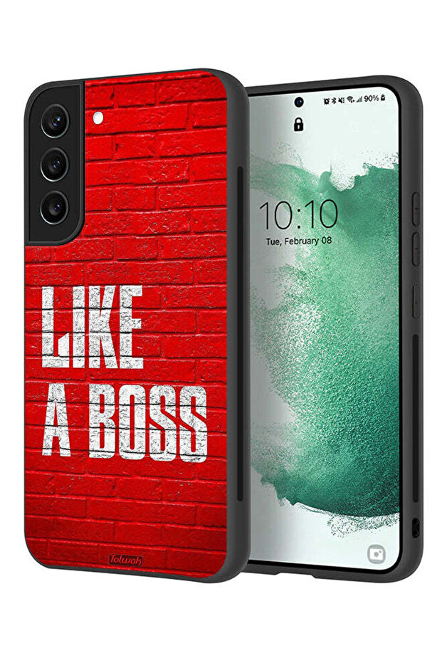 غطاء حماية لهاتف Samsung Galaxy S22 Plus 5G مثل الزعيم