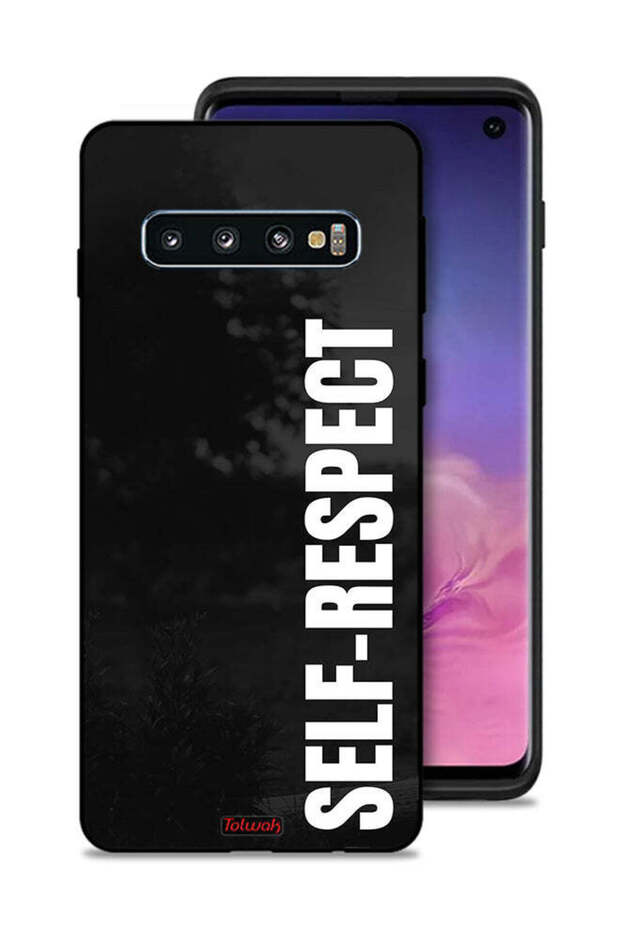 غطاء حماية لهاتف Samsung Galaxy S10 احترام الذات