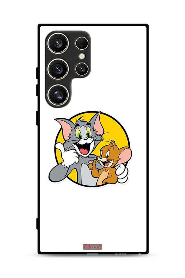 Samsung Galaxy S24 Ultra 5G Protective Case Cover Tom And Jerry