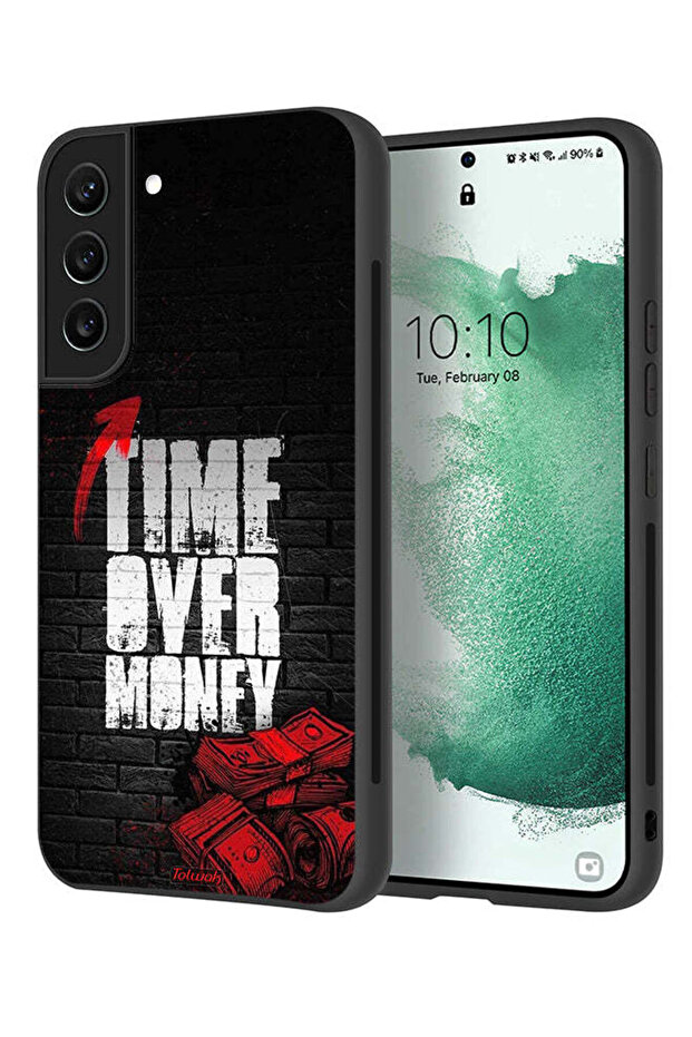 غطاء حماية لهاتف Samsung Galaxy S22 Plus 5G - الوقت على المال