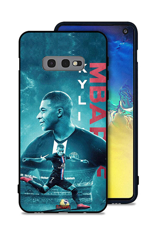 غطاء حماية لهاتف Samsung Galaxy S10e مع ملصق Mbappé