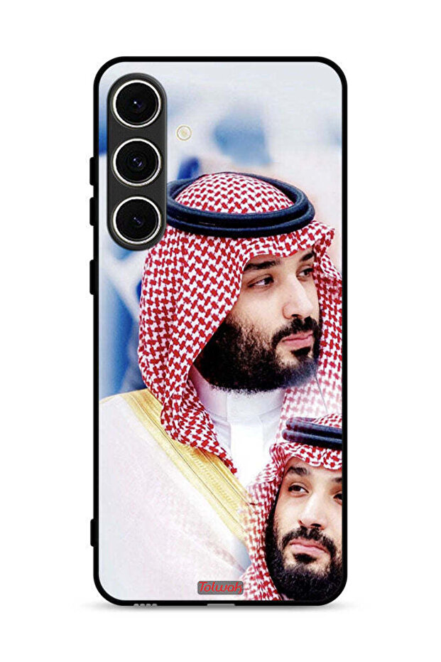 غطاء حماية لهاتف سامسونج جالاكسي M56 5G محمد بن سلمان