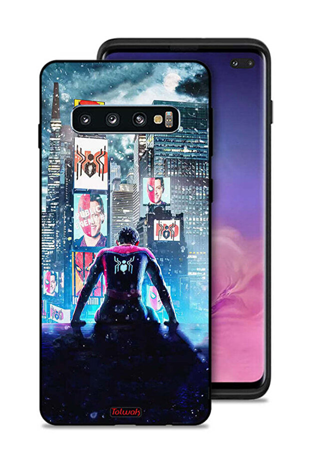 Samsung Galaxy S10 Plus Protective Case Cover Spider Man