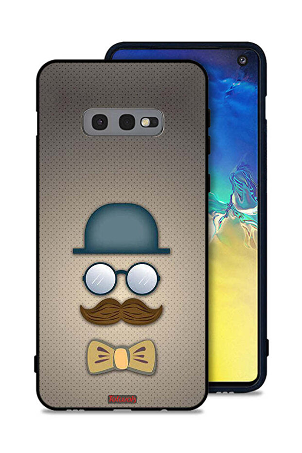 غطاء حماية لهاتف Samsung Galaxy S10e برسومات رأس الرجل