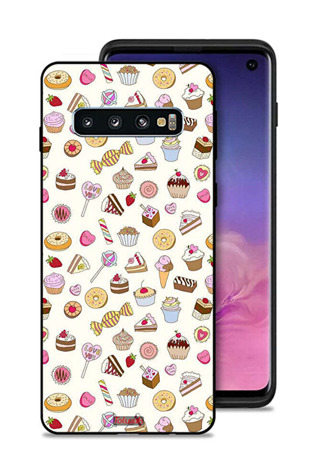 Samsung Galaxy S10 Protective Case Cover Pattern Of Favorite Items