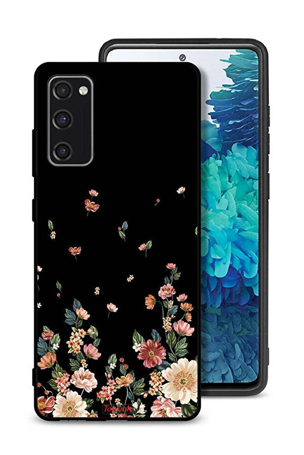 Samsung Galaxy S20 FE Protective Case Cover Small Flowers In Bottom