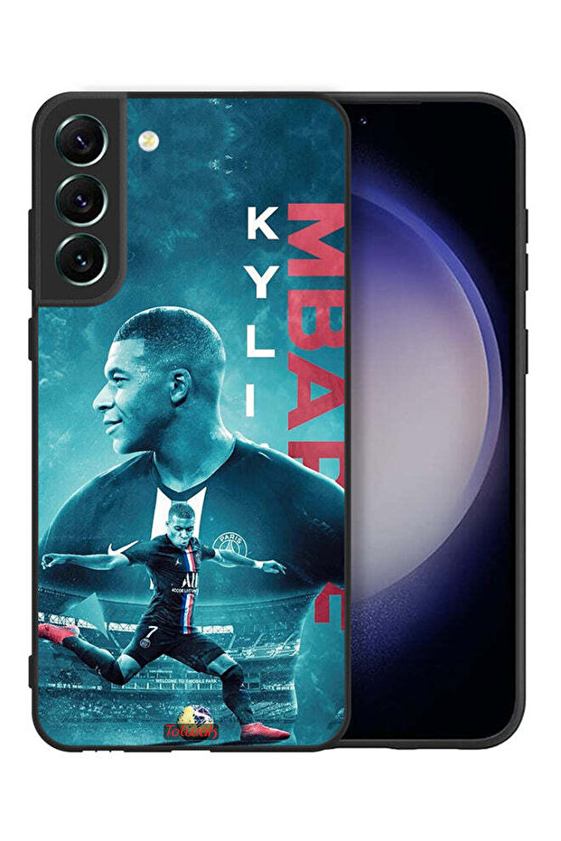 غطاء حماية لهاتف سامسونج جالاكسي S21 بلس 5G، ملصق مبابي - 2