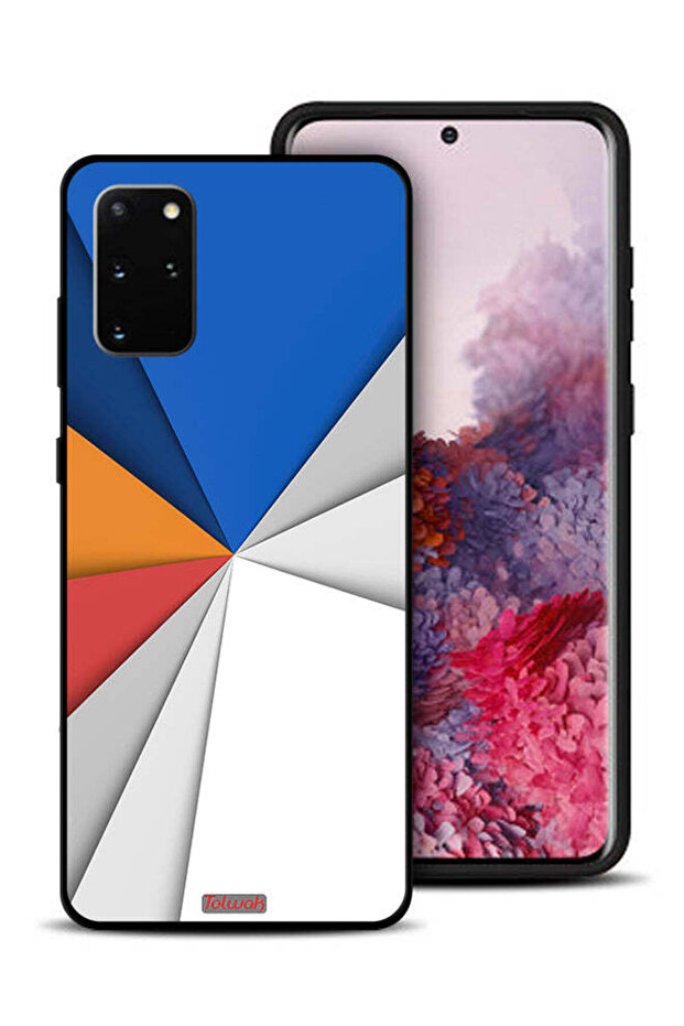 غطاء حماية لهاتف Samsung Galaxy S20 Plus مصنوع من مادة مطابقة للفن التجريدي