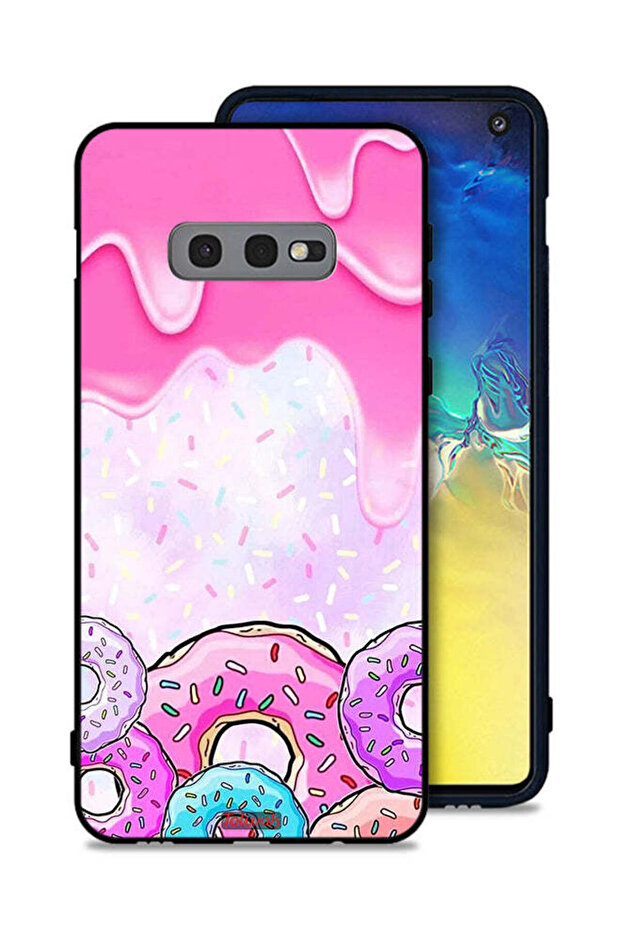 غطاء حماية لهاتف Samsung Galaxy S10e بألوان الدونات