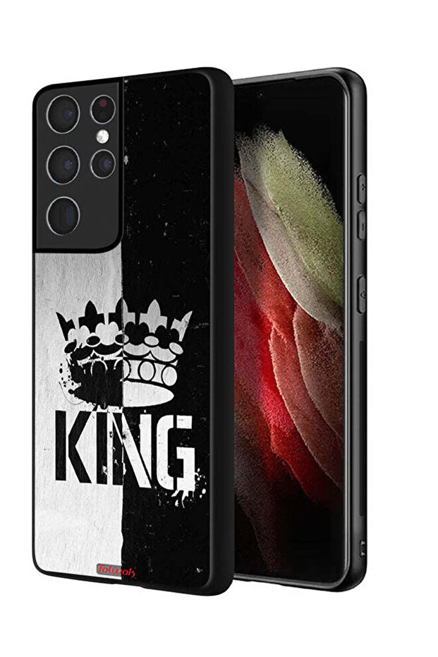 Samsung Galaxy S21 Ultra 5G Protective Case Cover King Vintage