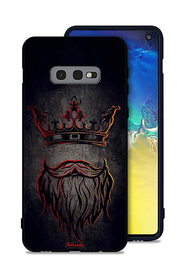 غطاء حماية لهاتف Samsung Galaxy S10e بتصميم King Artwork