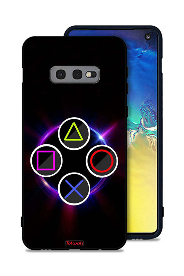 غطاء حماية لهاتف Samsung Galaxy S10e بتصميم لعبة الحبار