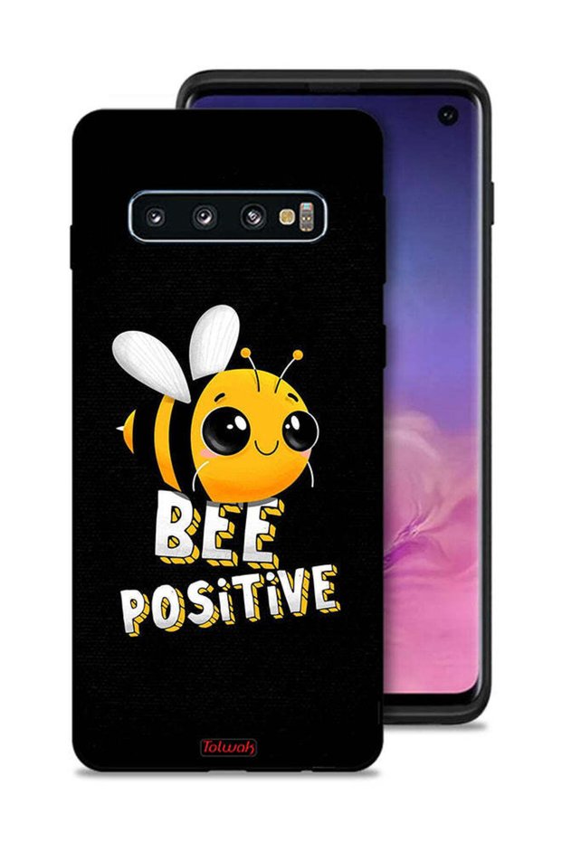 غطاء حماية لهاتف سامسونج جالكسي S10 - Bee Positive