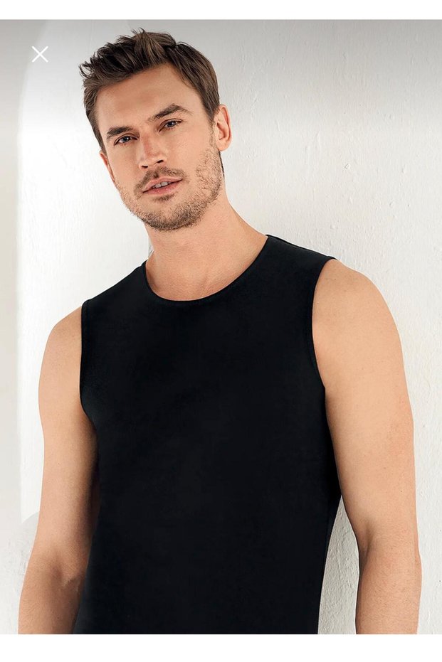 Shahinler, 6-Pack Men's Colorful L Stretch Fabric Sportsman Crew Neck Undershirt Me077M6