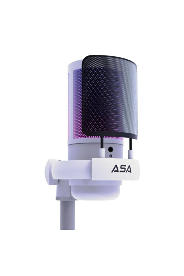 ميكروفون سكوادكاست أبيض - 6