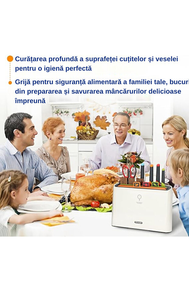 Professional Knife Set Plus Sterilizer and Storage Device ®, 50w Power, With UV Rays - 10