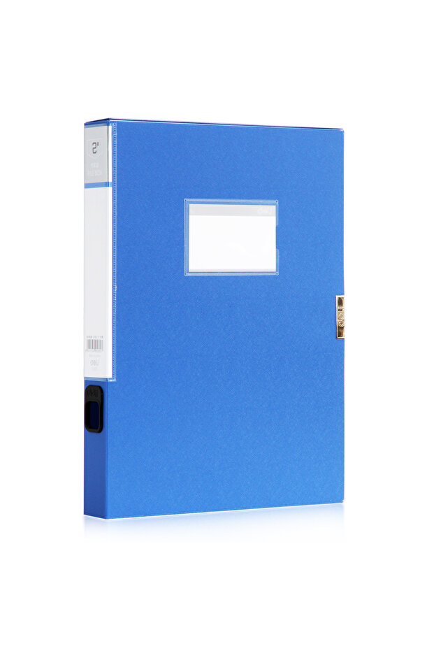 5605 PP Box File, A4 Size, 55mm Spine, Blue – Ideal for Archive Storage and Office Filing
