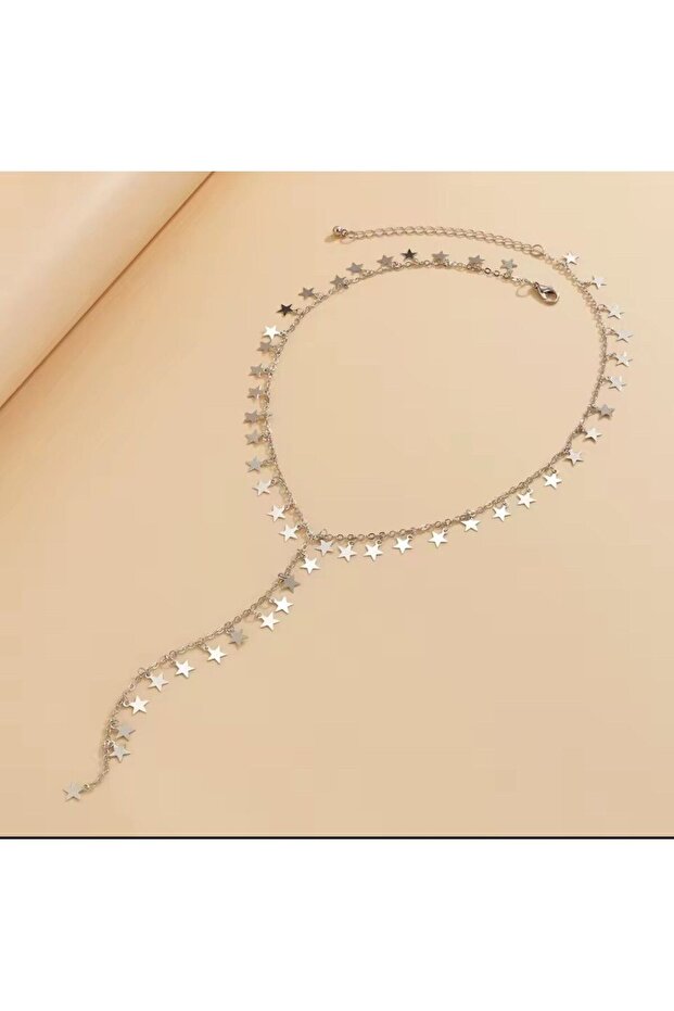 Reflect Your Sparkle with Elegant Star Chain Women's Necklace