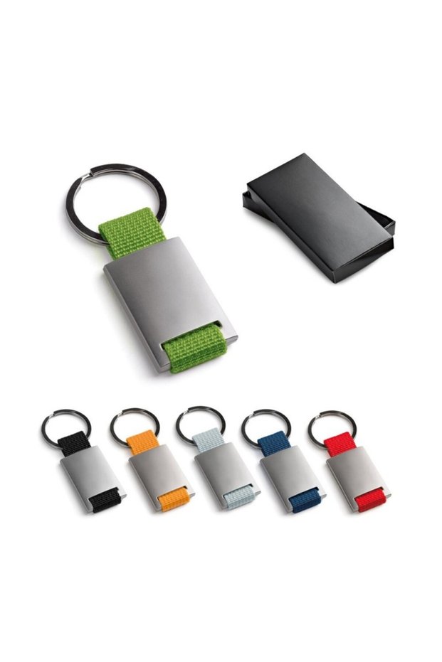 Metal keychain and straps