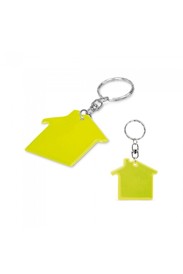 Fluorescent house-shaped keychain - 2