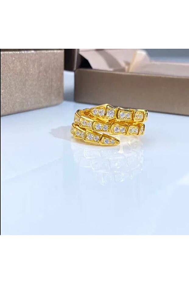 خاتم ثعبان قابل للتعديل لتعزيز أناقتك - 2