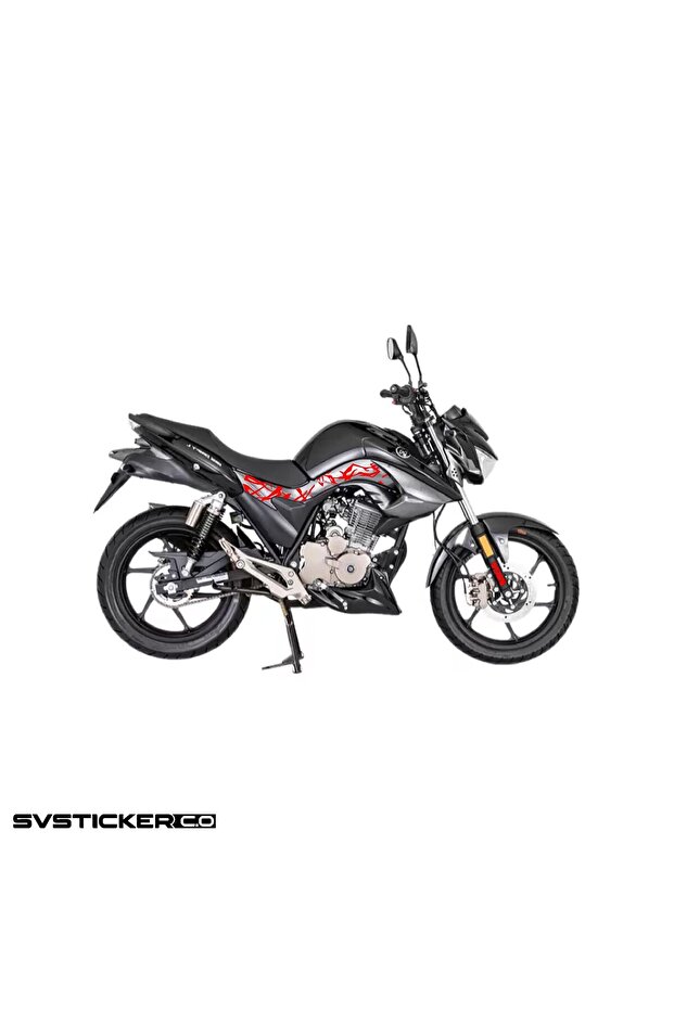Mondial Drift L 125 Middle Chassis Lightning Sticker Pattern Lightning